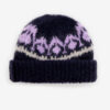 Gorro de lana mohair con estampado Darana Gorro de lana mohair con estampado Darana