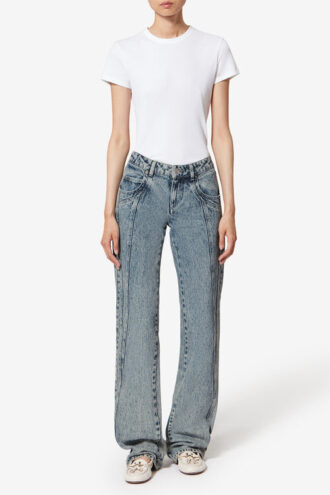 Jaylis Vaqueros bootcut de denim lavado Jaylis Vaqueros bootcut de denim lavado