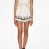 Jersey de punto macramé con espalda abierta Araliane