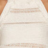Jersey de punto macramé con espalda abierta Araliane