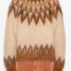 Jersey Nicolas Mohair con estampado Fair Isle