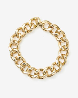 Links Collar de cadena oversize