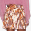 Mini falda cruzada de jersey Berenice Mini falda cruzada de jersey Berenice
