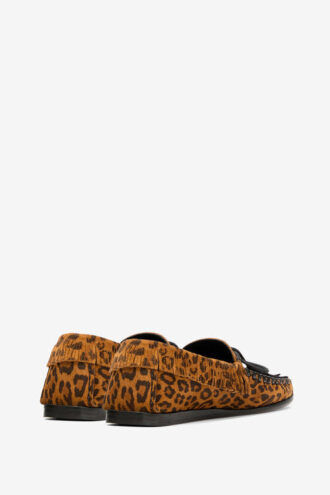 Mocasines de piel estampada Fitza