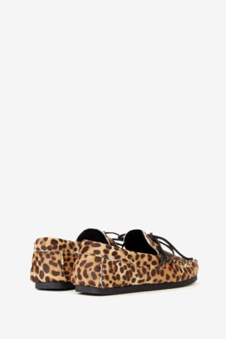 Mocasines de piel estampada Fitza