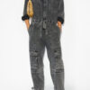 Mono de algodón denim Idany con manga larga Mono de algodón denim Idany con manga larga