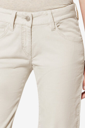 Pantalones bootcut de pana desgastada Kelly