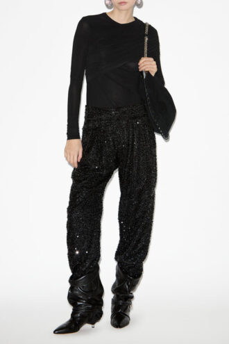 Pantalones con lentejuelas Aras
