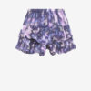 Pantalones cortos con volantes de voile de algodón estampado Jocadia Pantalones cortos con volantes de voile de algodón estampado Jocadia