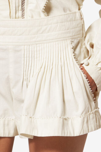 Pantalones cortos de algodón Cybila