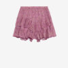 Pantalones cortos de algodón estampados con volantes Jocadia Pantalones cortos de algodón estampados con volantes Jocadia