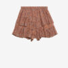 Pantalones cortos de algodón estampados con volantes Jocadia Pantalones cortos de algodón estampados con volantes Jocadia