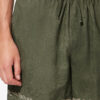 Pantalones cortos de gasa de algodón bordados Zilan Pantalones cortos de gasa de algodón bordados Zilan