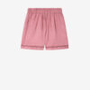 Pantalones cortos de gasa de algodón bordados Zilan Pantalones cortos de gasa de algodón bordados Zilan