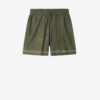 Pantalones cortos de gasa de algodón bordados Zilan Pantalones cortos de gasa de algodón bordados Zilan