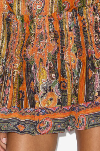 Pantalones cortos de seda estampados Maelly
