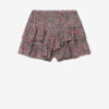 Pantalones cortos de voile de algodón orgánico estampados de Jocadia