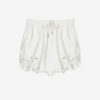 Pantalones cortos Safa con bordado calado Pantalones cortos Safa con bordado calado