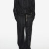 Pantalones de algodón a rayas Isaki
