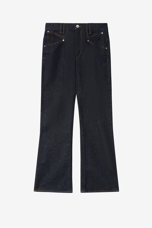 Pantalones de algodón Belvia Pantalones de algodón Belvia