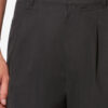 Pantalones de algodón con pliegues y corte holgado Yostin Pantalones de algodón con pliegues y corte holgado Yostin
