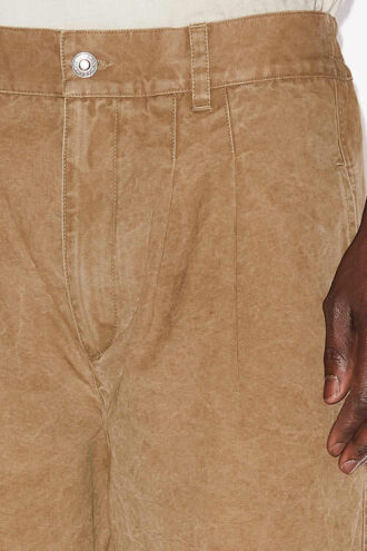 Pantalones de algodón recubierto Kostin