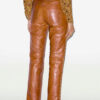 Pantalones de cuero con cordones Cyerra Pantalones de cuero con cordones Cyerra