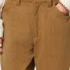Pantalones de lona de sarga de algodón de pierna ancha Opalyna Pantalones de lona de sarga de algodón de pierna ancha Opalyna