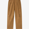Pantalones de lona de sarga de algodón de pierna ancha Opalyna Pantalones de lona de sarga de algodón de pierna ancha Opalyna