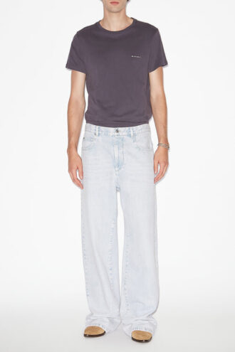Pantalones de mezclilla de corte ancho Jameson