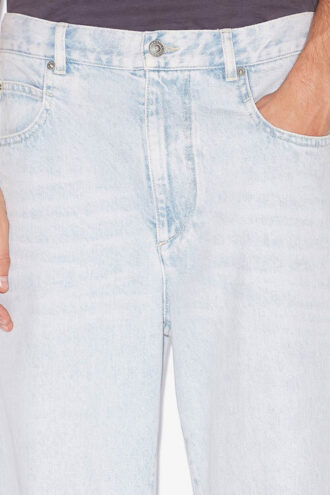 Pantalones de mezclilla de corte ancho Jameson