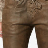 Pantalones de piel de cordero brillante Vanel Pantalones de piel de cordero brillante Vanel