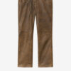 Pantalones de piel de cordero brillante Vanel Pantalones de piel de cordero brillante Vanel