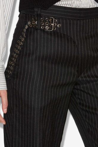 Pantalones de traje de lana virgen Noanne