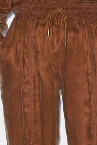 Pantalones fluidos de satén Zaylee