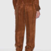 Pantalones fluidos de satén Zaylee Pantalones fluidos de satén Zaylee