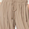 Pantalones Inaya de pierna ancha con cinturilla superpuesta Pantalones Inaya de pierna ancha con cinturilla superpuesta
