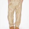 Pantalones rectos de lino recubierto Fidji Pantalones rectos de lino recubierto Fidji