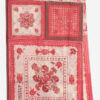 Pareo de algodón y seda con estampado bandana Luana Pareo de algodón y seda con estampado bandana Luana