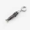 Pendiente colgante con forma de pez River Man Pendiente colgante con forma de pez River Man
