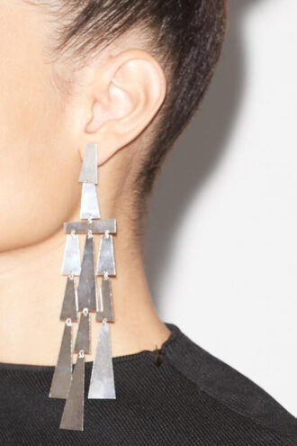 Pendientes chapados en oro Winona