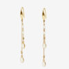Pendientes con borlas dorados Casablanca