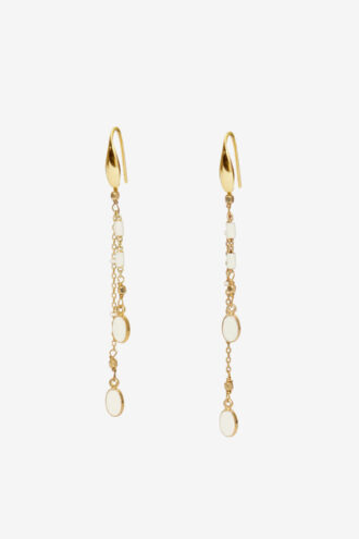 Pendientes con borlas dorados Casablanca