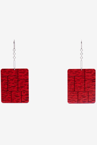 Pendientes con placa colgante Blacke