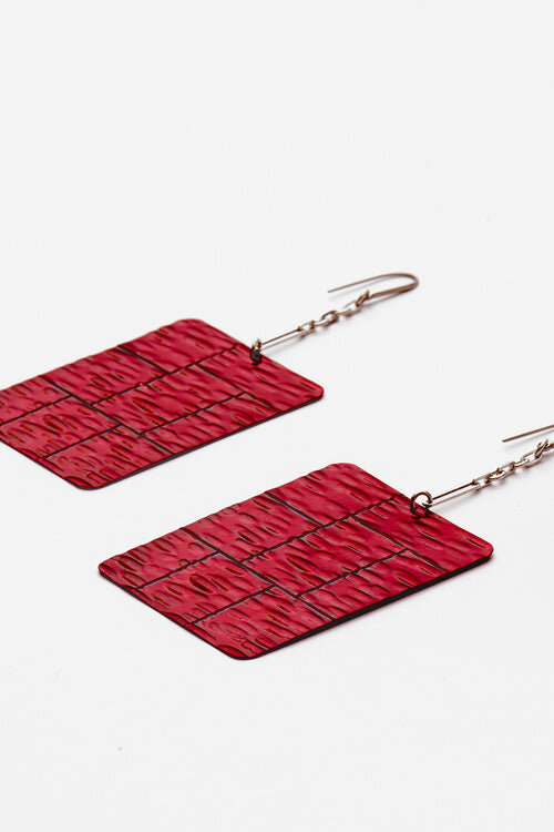 Pendientes con placa colgante Blacke Pendientes con placa colgante Blacke