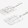 Pendientes con placa colgante Blacke Pendientes con placa colgante Blacke