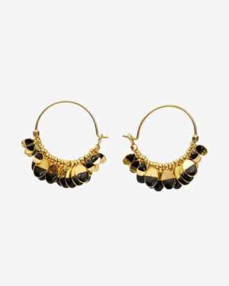 Pendientes criollos dorados Casablanca