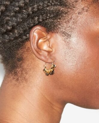 Pendientes criollos dorados Casablanca