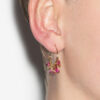 Pendientes de aro Casablanca con borlas Pendientes de aro Casablanca con borlas