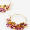 Pendientes de aro Casablanca con borlas Pendientes de aro Casablanca con borlas
